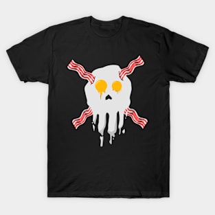 Eggs Skull Funny Breakfast T-Shirt